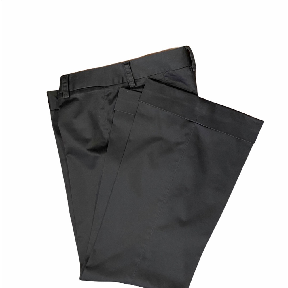 J. Crew 8S charcoal grey city fit stretch pants. - Picture 2 of 4